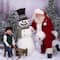 3ft., 4ft, & 5ft. Unlit Flocked Alpine Artificial Christmas Tree Set